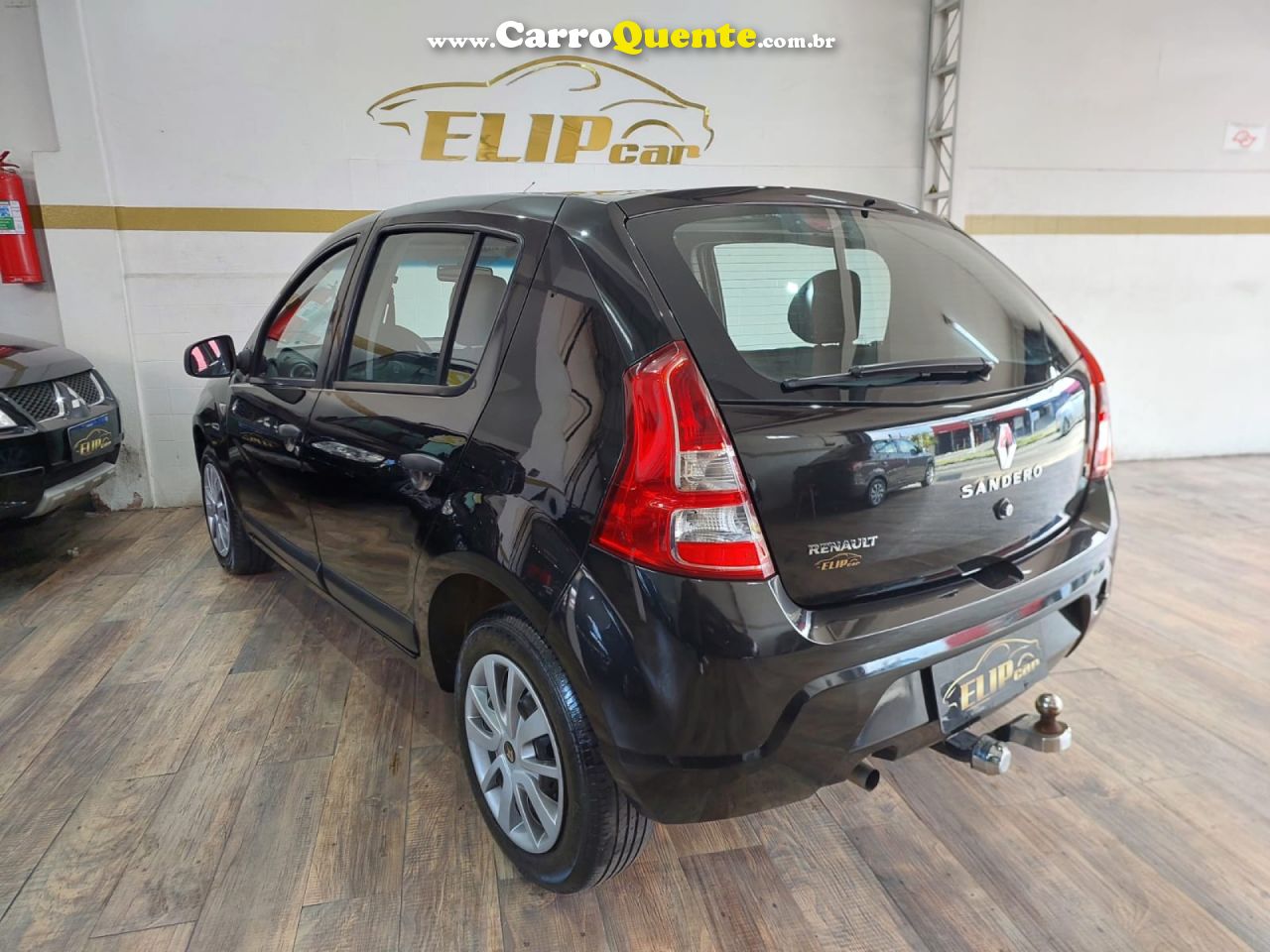 RENAULT   SANDERO EXPRESSION HI-FLEX 1.6 8V 5P   PRETO 2013 1.6 FLEX - Loja
