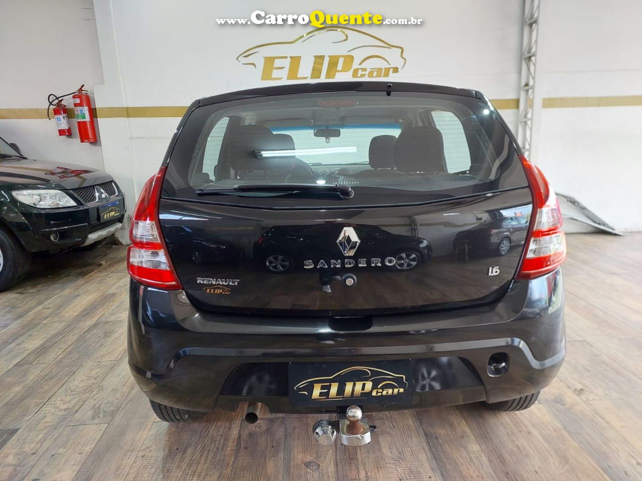 RENAULT   SANDERO EXPRESSION HI-FLEX 1.6 8V 5P   PRETO 2013 1.6 FLEX - Loja