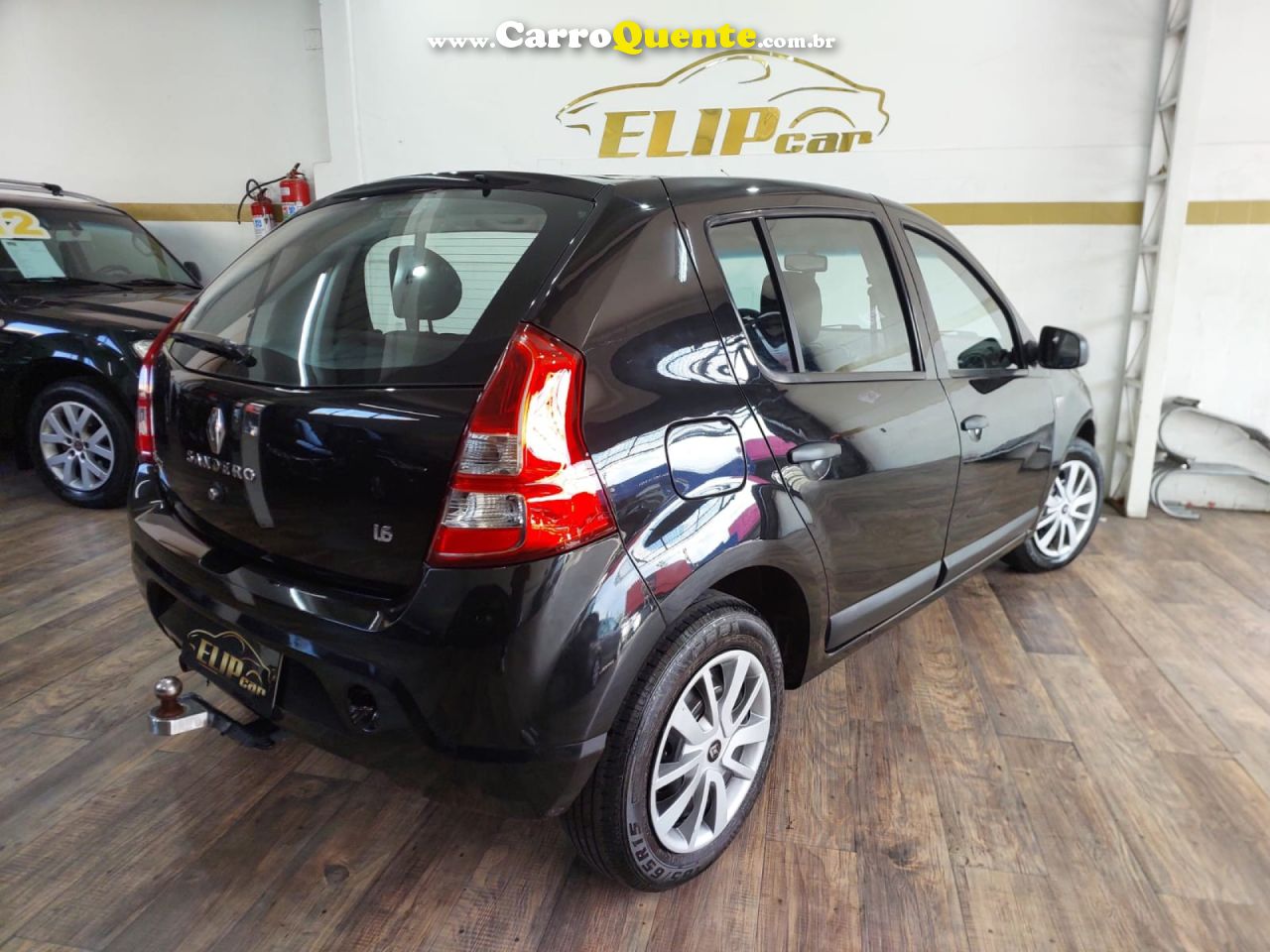 RENAULT   SANDERO EXPRESSION HI-FLEX 1.6 8V 5P   PRETO 2013 1.6 FLEX - Loja