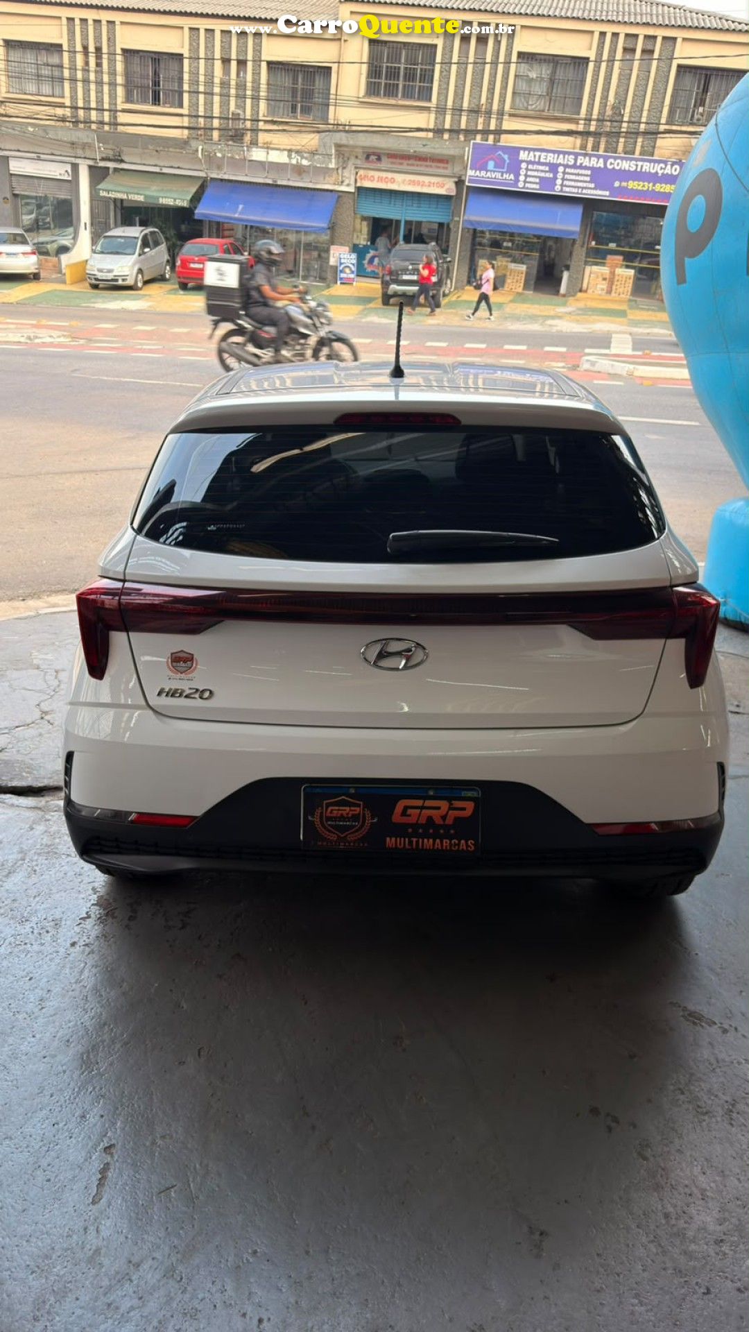 HYUNDAI   HB20 SENSE 1.0 FLEX 12V MEC.   BRANCO 2023 1.0 FLEX - Loja