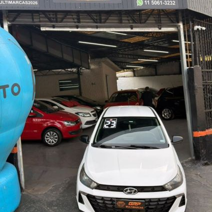 HYUNDAI   HB20 SENSE 1.0 FLEX 12V MEC.   BRANCO 2023 1.0 FLEX