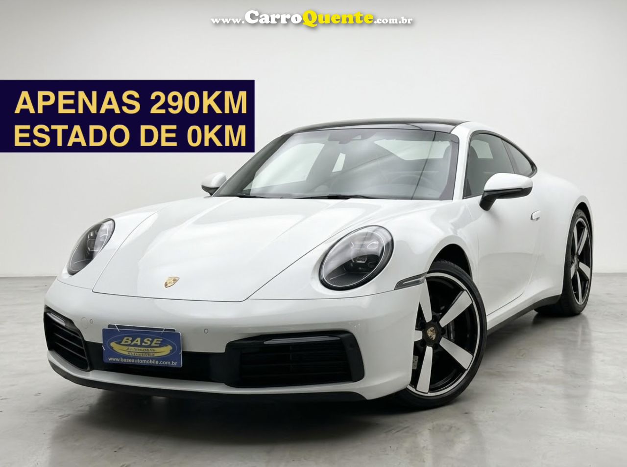 PORSCHE   PORSCHE 911 3.0 24V H6 GASOLINA CARRERA PDK   BRANCO 2026 3.0 H6 GASOLINA - Loja