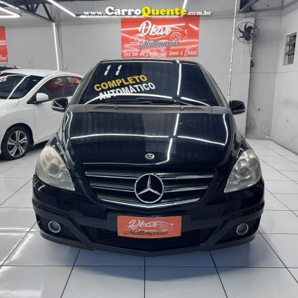 MERCEDES-BENZ   MERCEDES-BENZ B 180   PRETO 2011 1.7 GASOLINA
