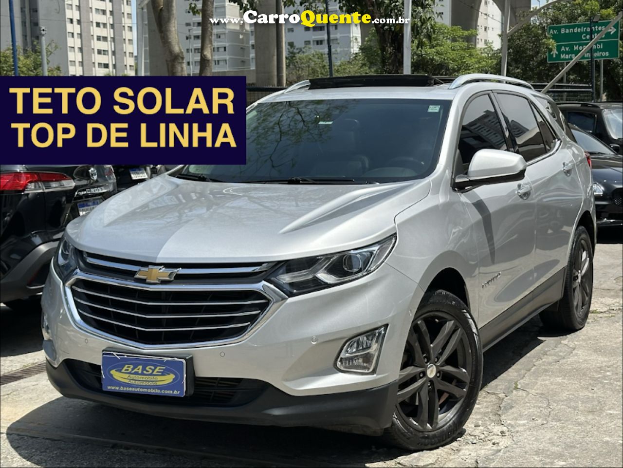 CHEVROLET   EQUINOX PREMIER 2.0 TURBO AWD 262CV AUT.   PRATA 2018 2.0 GASOLINA - Loja