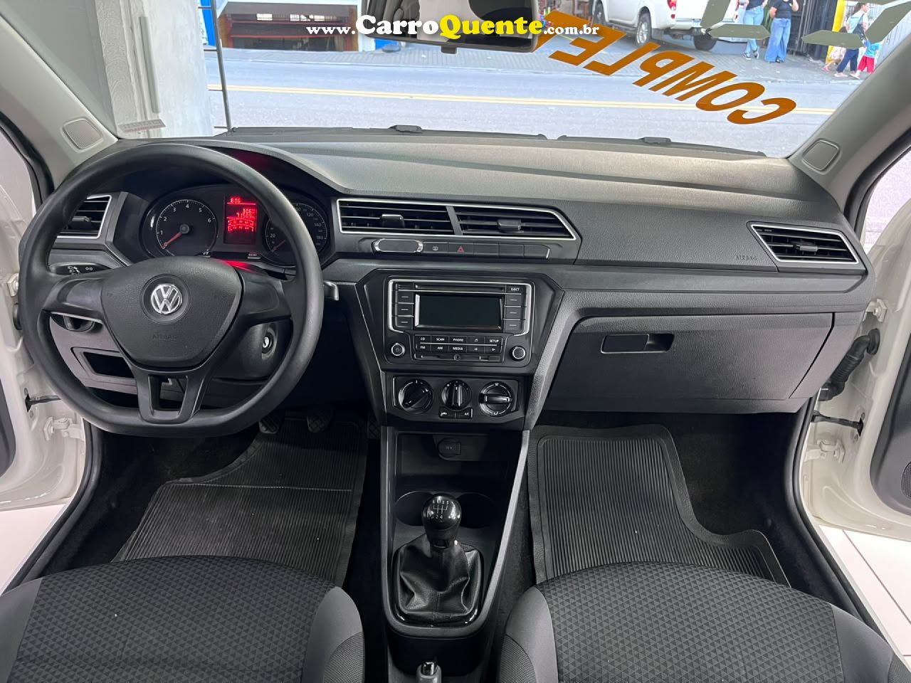 VOLKSWAGEN   VOYAGE MPI   BRANCO 2023 1.0 FLEX - Loja