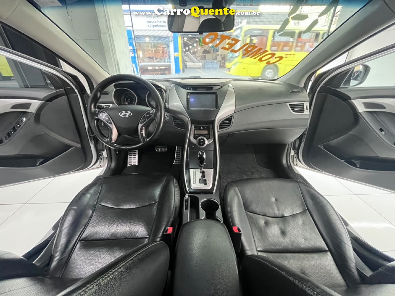 HYUNDAI   HYUNDAI ELANTRA GLS   PRATA 2013 1.8 GASOLINA - Loja