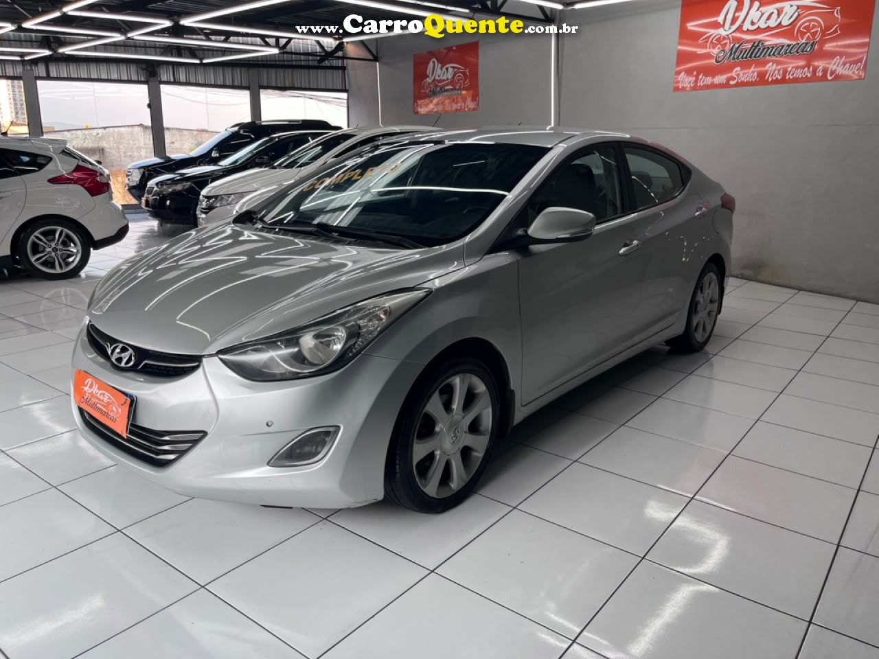 HYUNDAI   HYUNDAI ELANTRA GLS   PRATA 2013 1.8 GASOLINA - Loja