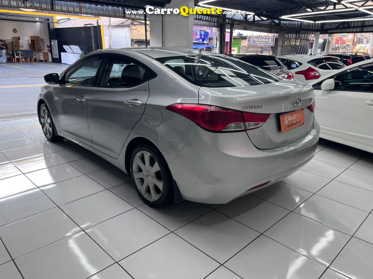 HYUNDAI   HYUNDAI ELANTRA GLS   PRATA 2013 1.8 GASOLINA - Loja