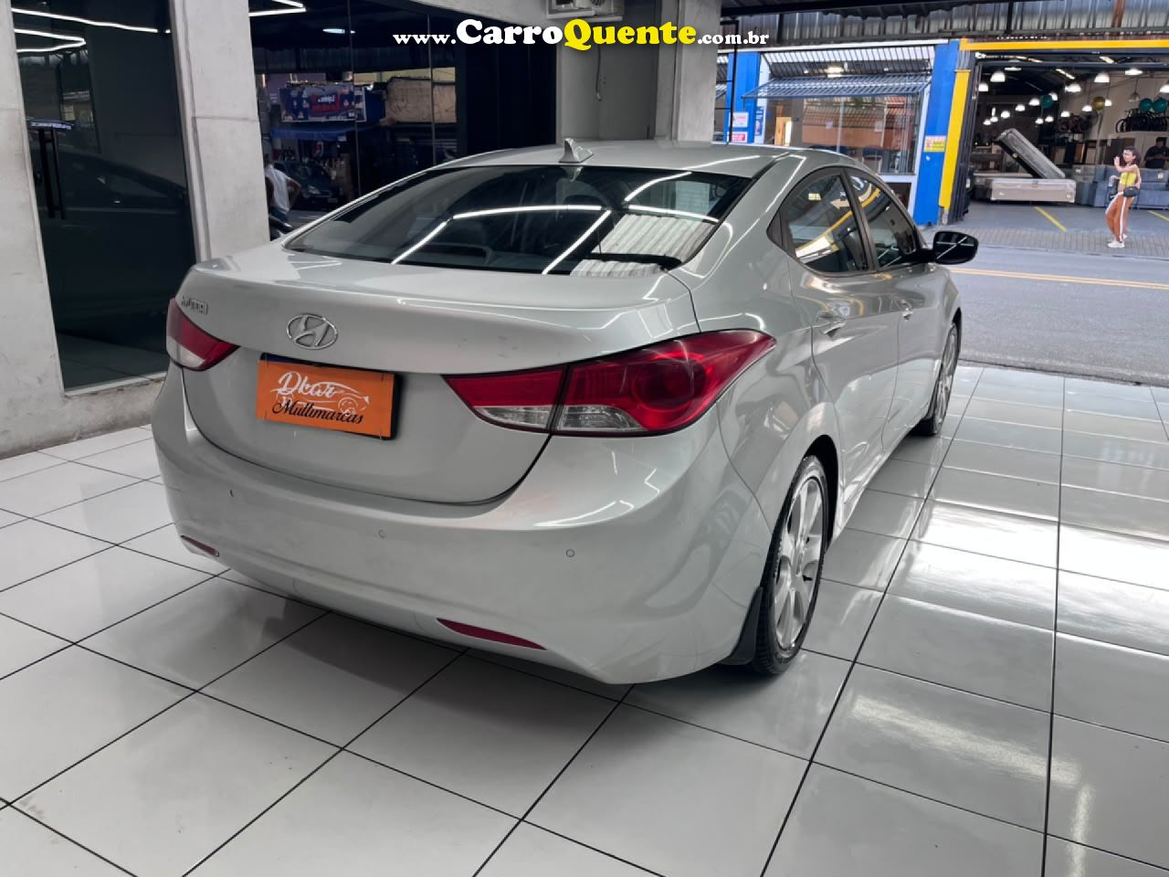 HYUNDAI   HYUNDAI ELANTRA GLS   PRATA 2013 1.8 GASOLINA - Loja