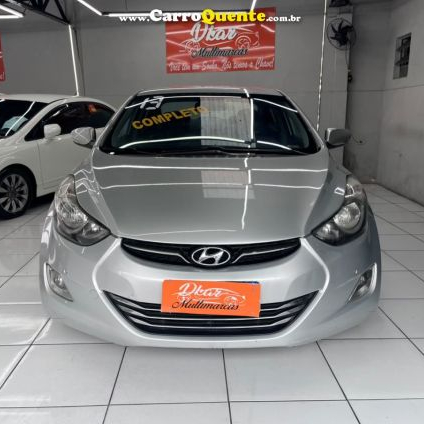 HYUNDAI   HYUNDAI ELANTRA GLS   PRATA 2013 1.8 GASOLINA