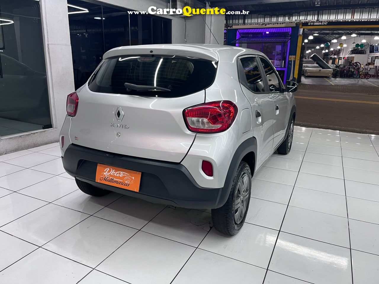 RENAULT   KWID ZEN 2   PRATA 2024 1.0 FLEX - Loja