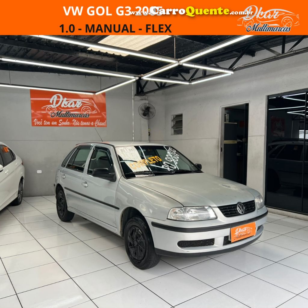 VOLKSWAGEN   GOL 1.0   PRATA 2005 1.0 FLEX - Loja