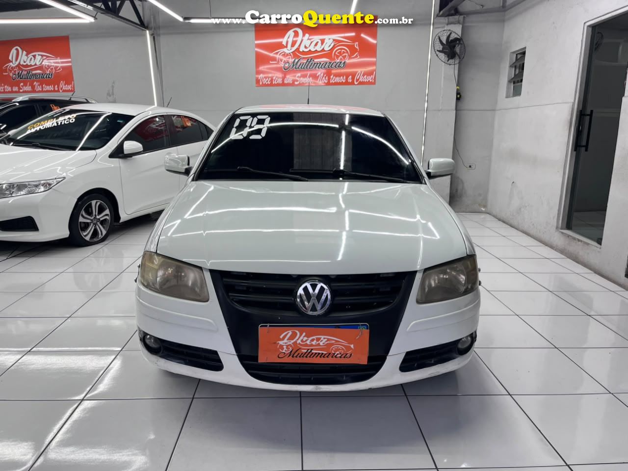 VOLKSWAGEN   GOL 1.0 GIV   BRANCO 2009 1.0 FLEX - Loja