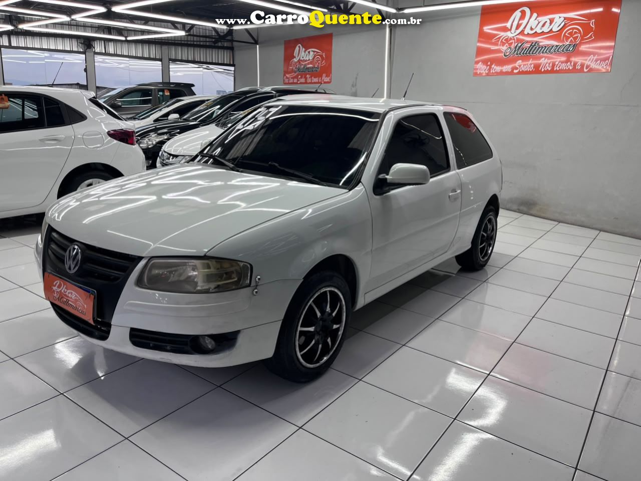 VOLKSWAGEN   GOL 1.0 GIV   BRANCO 2009 1.0 FLEX - Loja