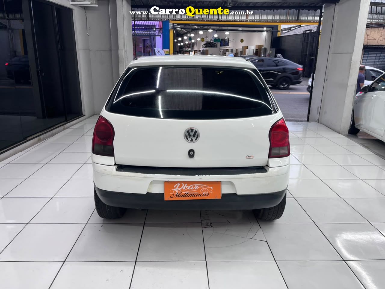 VOLKSWAGEN   GOL 1.0 GIV   BRANCO 2009 1.0 FLEX - Loja
