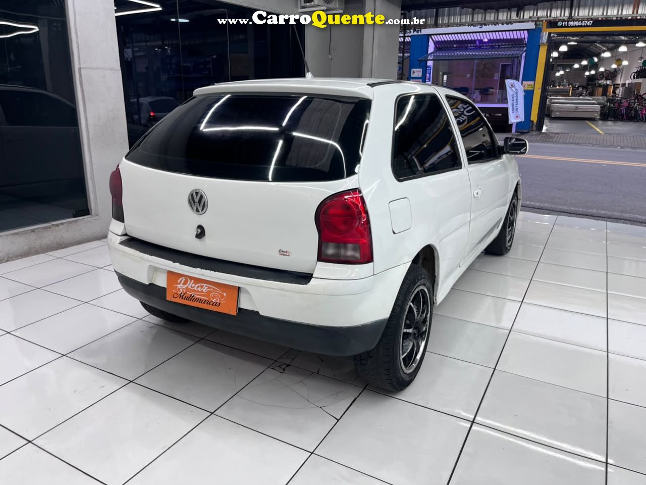 VOLKSWAGEN   GOL 1.0 GIV   BRANCO 2009 1.0 FLEX - Loja