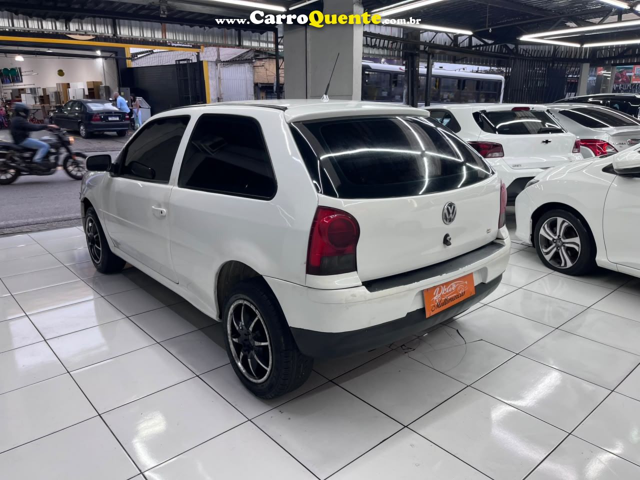 VOLKSWAGEN   GOL 1.0 GIV   BRANCO 2009 1.0 FLEX - Loja