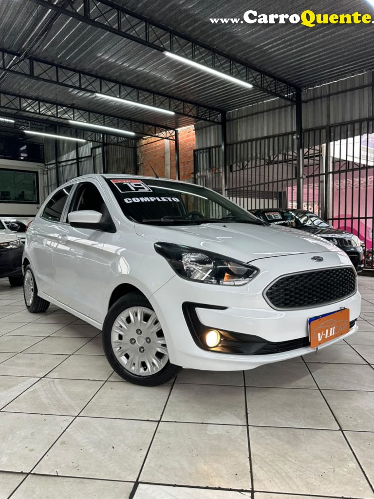 FORD   KA 1.5 SE 12V FLEX 5P MEC.   BRANCO 2019 1.5 FLEX - Loja