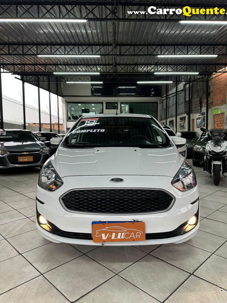 FORD   KA 1.5 SE 12V FLEX 5P MEC.   BRANCO 2019 1.5 FLEX - Loja