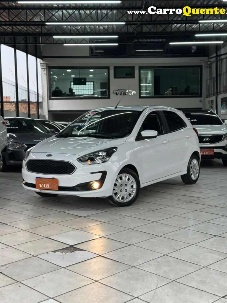 FORD   KA 1.5 SE 12V FLEX 5P MEC.   BRANCO 2019 1.5 FLEX - Loja