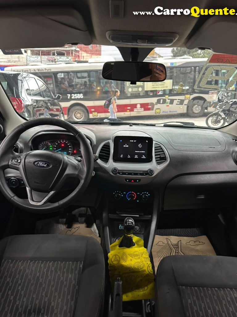 FORD   KA 1.5 SE 12V FLEX 5P MEC.   BRANCO 2019 1.5 FLEX - Loja