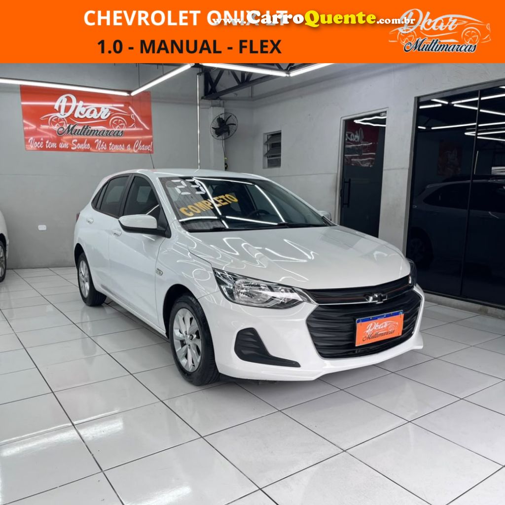 CHEVROLET   ONIX 1.0 MT LT2   BRANCO 2023 1.0 FLEX - Loja