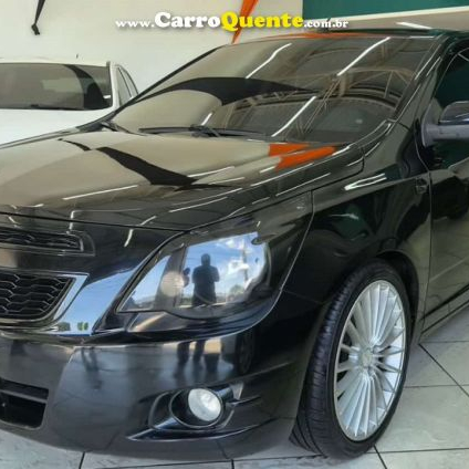CHEVROLET   COBALT LT 1.4 8V FLEXPOWERECONOFLEX 4P   PRETO 2012 1.4 FLEX