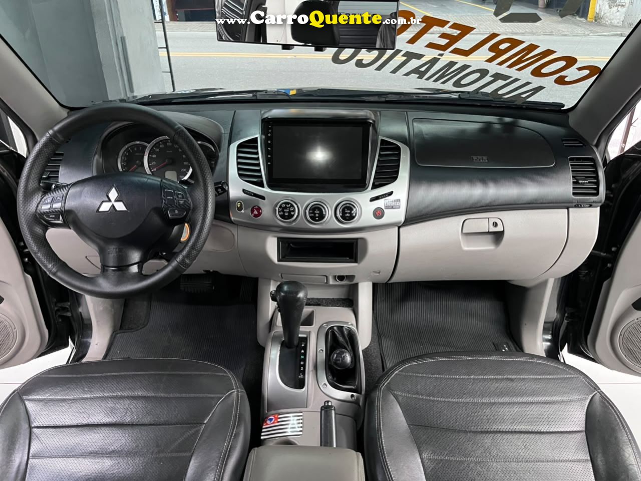 MITSUBISHI   L200 TRITON FLEX   PRETO 2013 3.5 FLEX - Loja