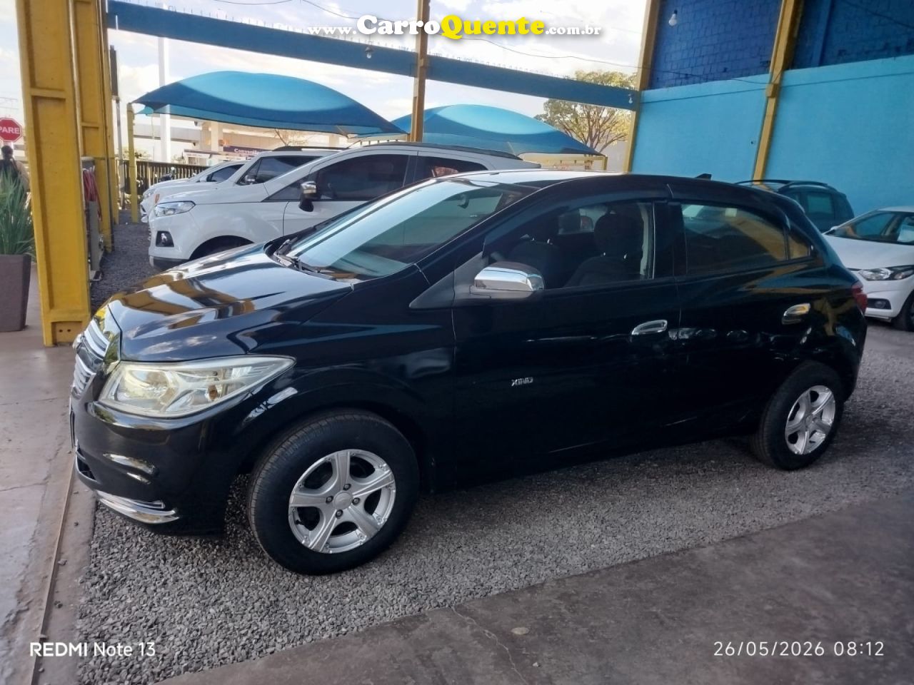 CHEVROLET   ONIX HATCH LT 1.0 8V FLEXPOWER 5P MEC.   PRETO 2015 1.0 FLEX - Loja