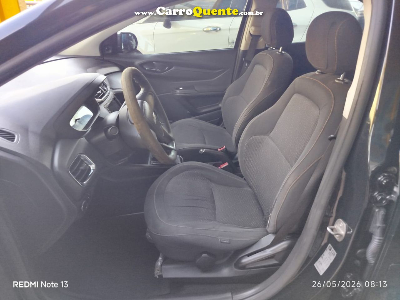 CHEVROLET   ONIX HATCH LT 1.0 8V FLEXPOWER 5P MEC.   PRETO 2015 1.0 FLEX - Loja