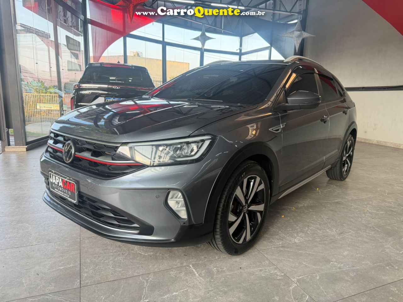 VOLKSWAGEN   NIVUS HIGHLINE 1.0 200 TSI FLEX AUT.   CINZA 2021 1.0 FLEX - Loja