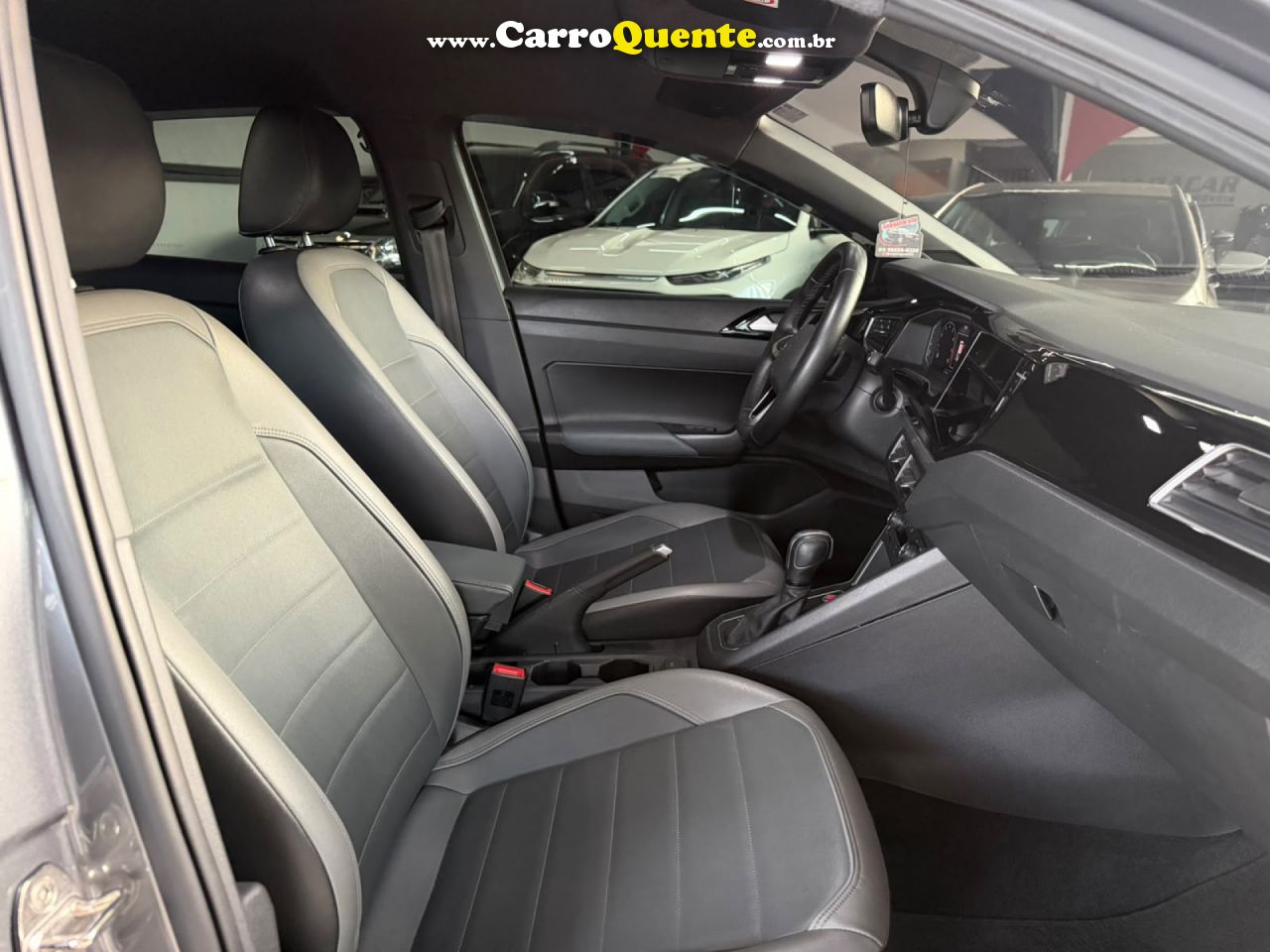 VOLKSWAGEN   NIVUS HIGHLINE 1.0 200 TSI FLEX AUT.   CINZA 2021 1.0 FLEX - Loja