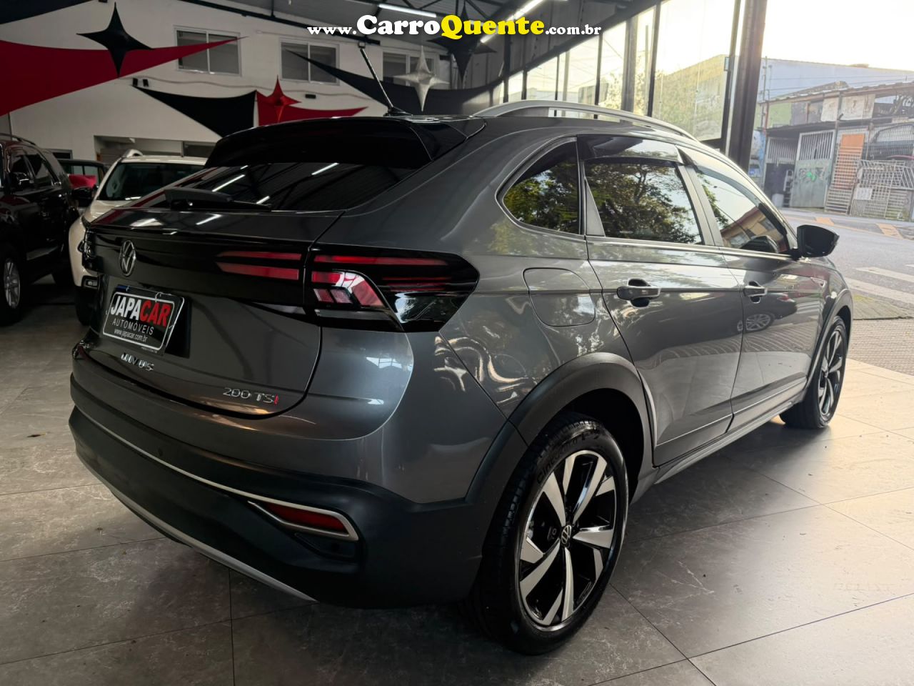 VOLKSWAGEN   NIVUS HIGHLINE 1.0 200 TSI FLEX AUT.   CINZA 2021 1.0 FLEX - Loja