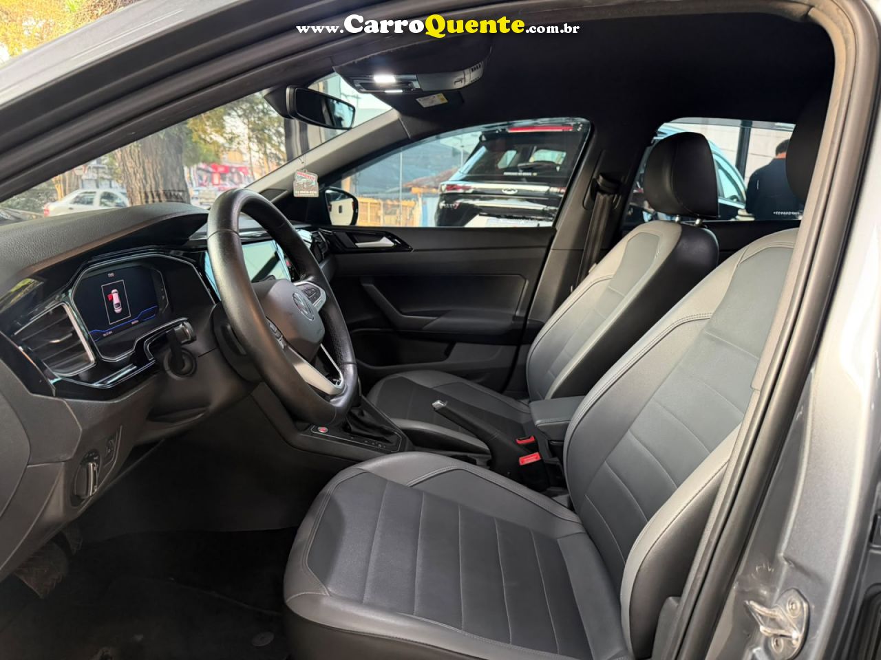 VOLKSWAGEN   NIVUS HIGHLINE 1.0 200 TSI FLEX AUT.   CINZA 2021 1.0 FLEX - Loja