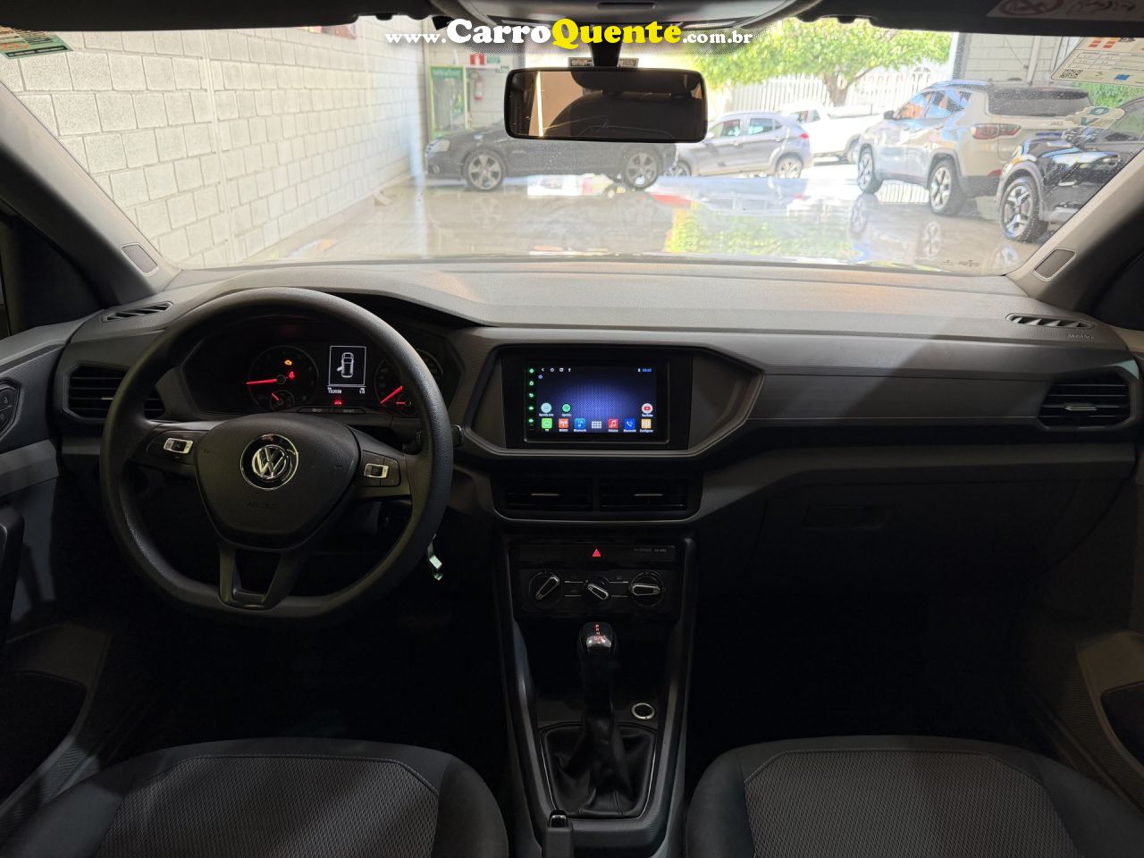 VOLKSWAGEN   T-CROSS SENSE 1.0 TSI FLEX 5P AUT.(PCD)   BRANCO 2021 1.0 FLEX - Loja