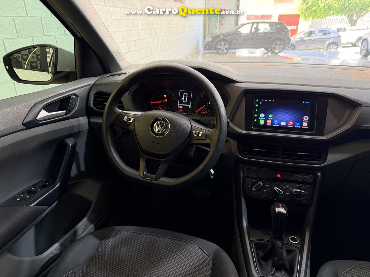 VOLKSWAGEN   T-CROSS SENSE 1.0 TSI FLEX 5P AUT.(PCD)   BRANCO 2021 1.0 FLEX - Loja