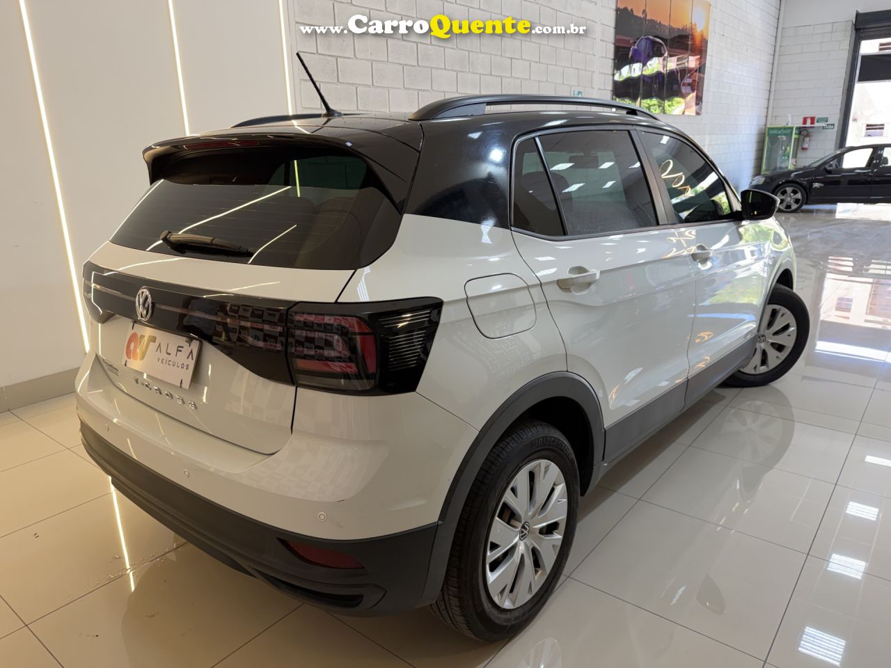 VOLKSWAGEN   T-CROSS SENSE 1.0 TSI FLEX 5P AUT.(PCD)   BRANCO 2021 1.0 FLEX - Loja