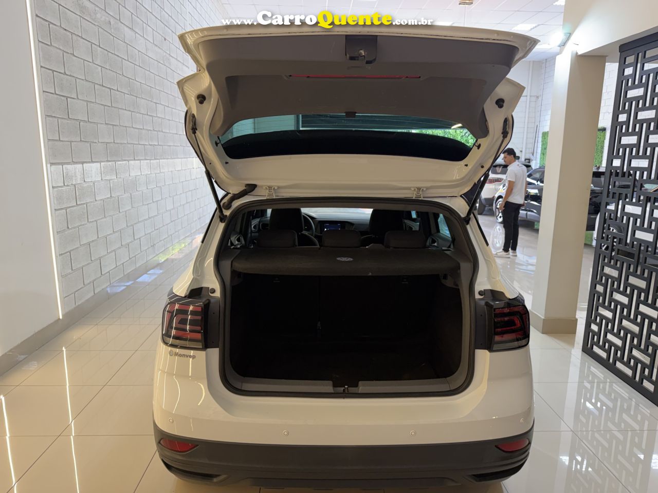 VOLKSWAGEN   T-CROSS SENSE 1.0 TSI FLEX 5P AUT.(PCD)   BRANCO 2021 1.0 FLEX - Loja