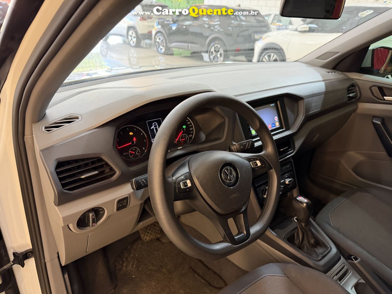 VOLKSWAGEN   T-CROSS SENSE 1.0 TSI FLEX 5P AUT.(PCD)   BRANCO 2021 1.0 FLEX - Loja