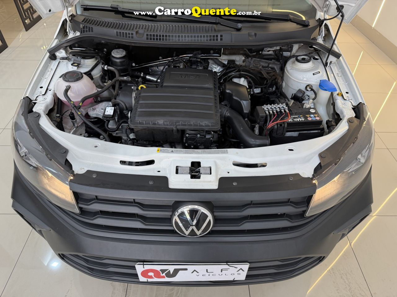 VOLKSWAGEN   SAVEIRO ROBUST 1.6 TOTAL FLEX 16V    BRANCO 2025 1.6 FLEX - Loja