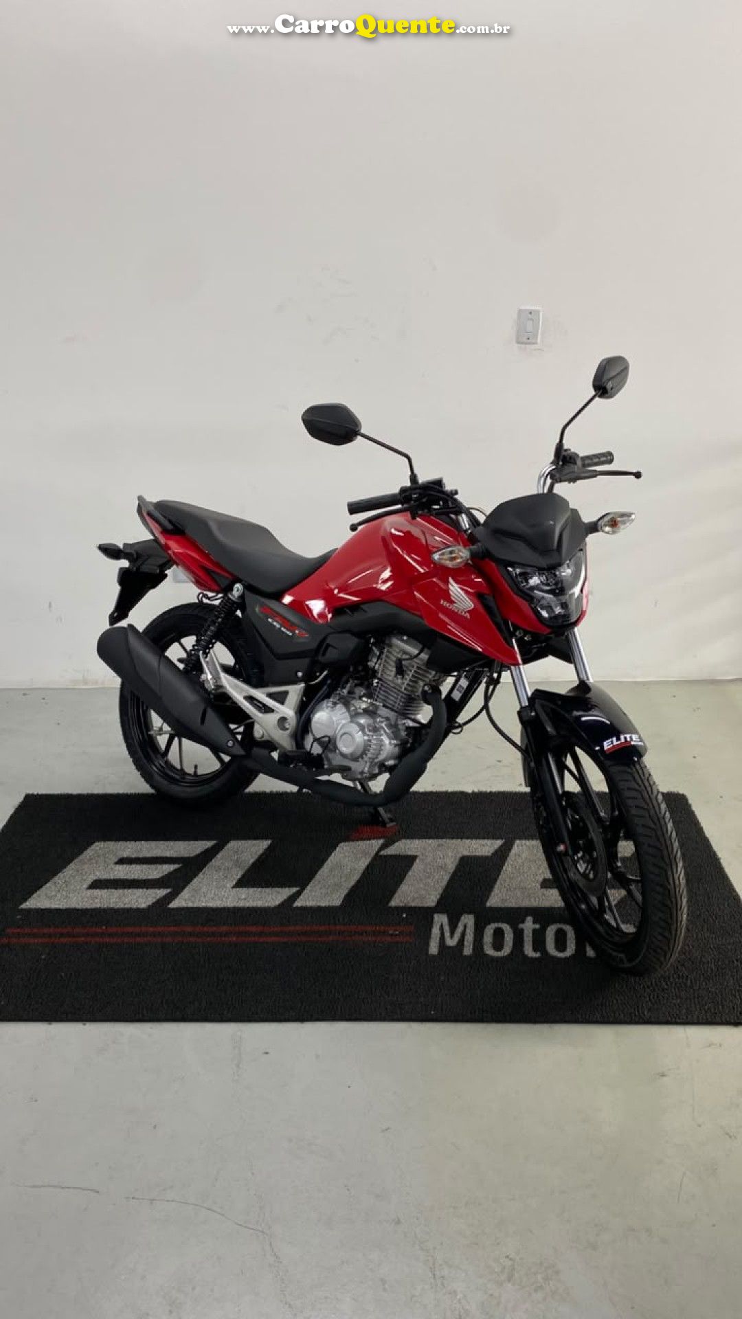 HONDA   CG 160 FAN FLEX   VERMELHO 2026 160 FLEX - Loja