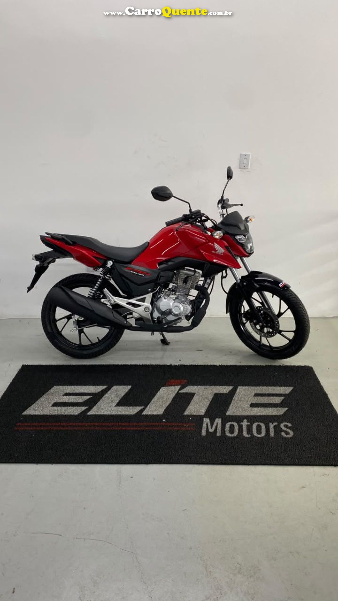 HONDA   CG 160 FAN FLEX   VERMELHO 2026 160 FLEX - Loja