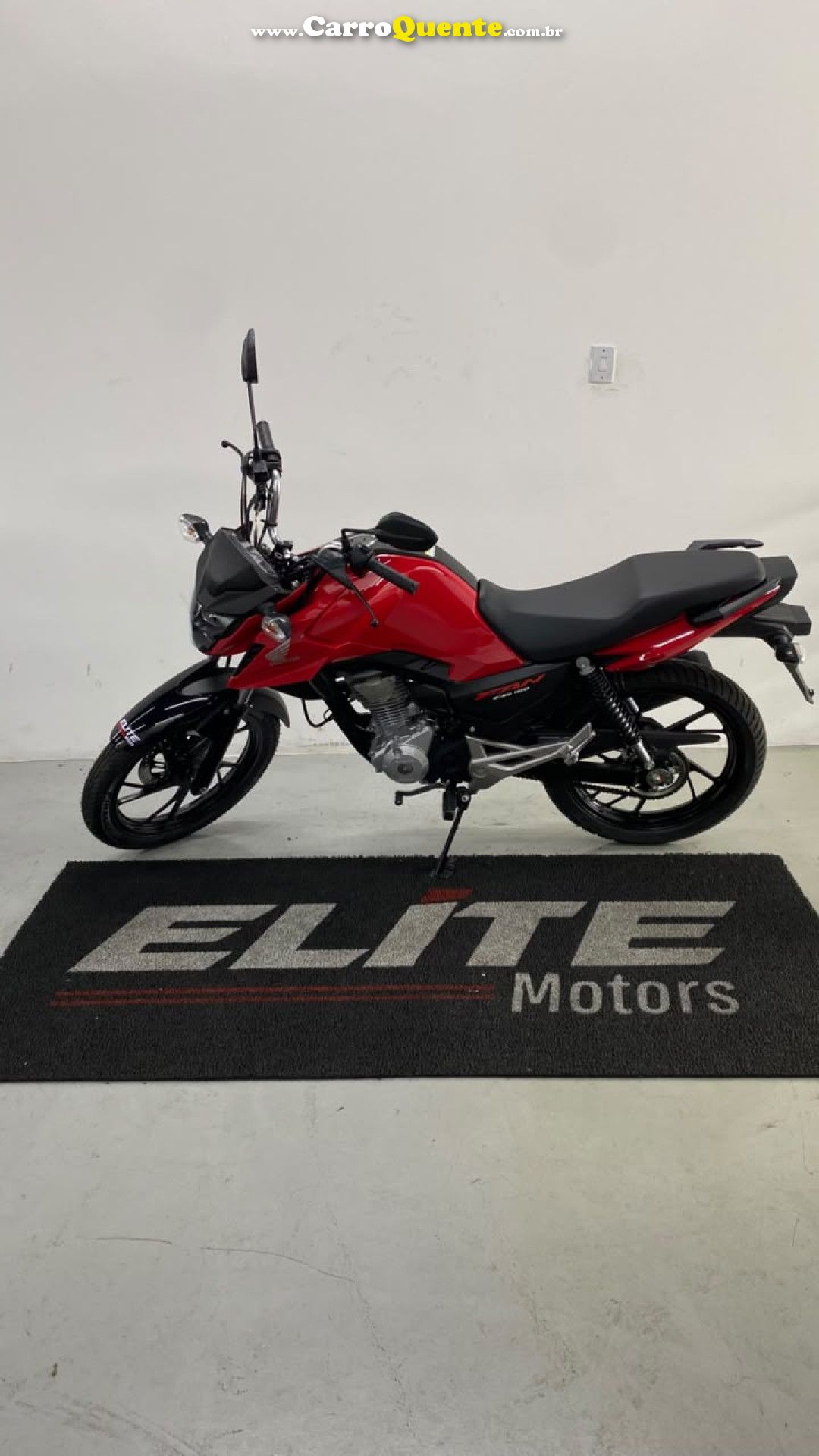 HONDA   CG 160 FAN FLEX   VERMELHO 2026 160 FLEX - Loja