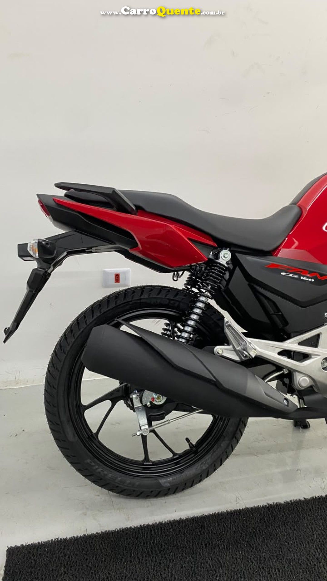 HONDA   CG 160 FAN FLEX   VERMELHO 2026 160 FLEX - Loja
