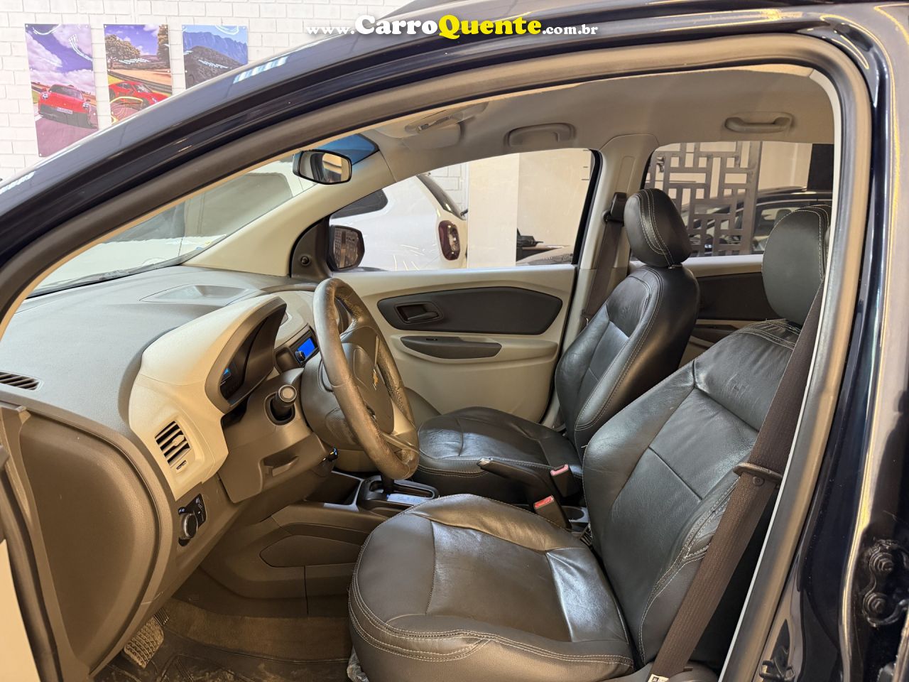CHEVROLET   SPIN LT 1.8 8V ECONO.FLEX 5P AUT.   AZUL 2015 1.8 FLEX - Loja