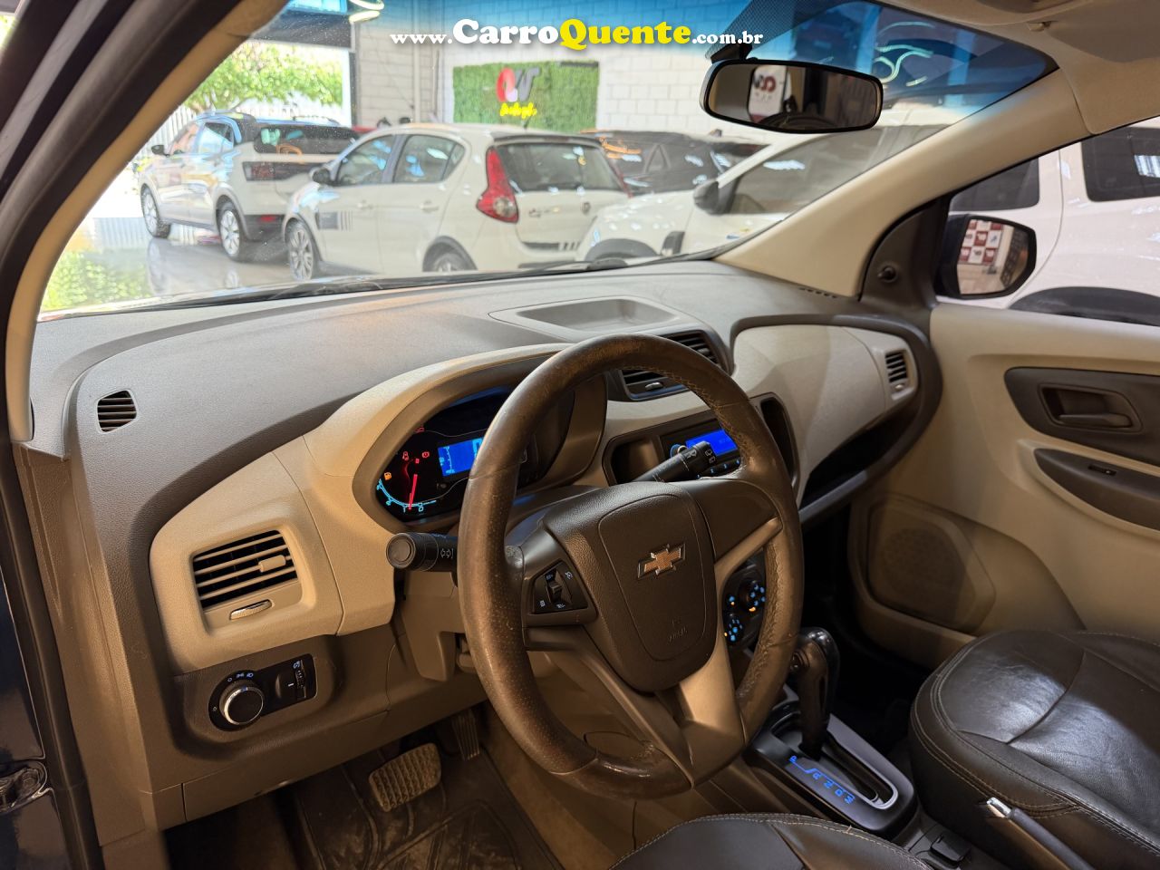 CHEVROLET   SPIN LT 1.8 8V ECONO.FLEX 5P AUT.   AZUL 2015 1.8 FLEX - Loja