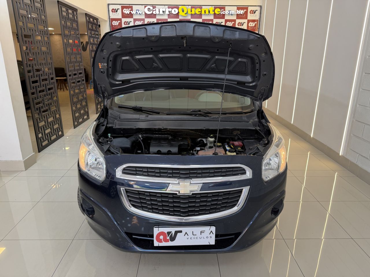 CHEVROLET   SPIN LT 1.8 8V ECONO.FLEX 5P AUT.   AZUL 2015 1.8 FLEX - Loja