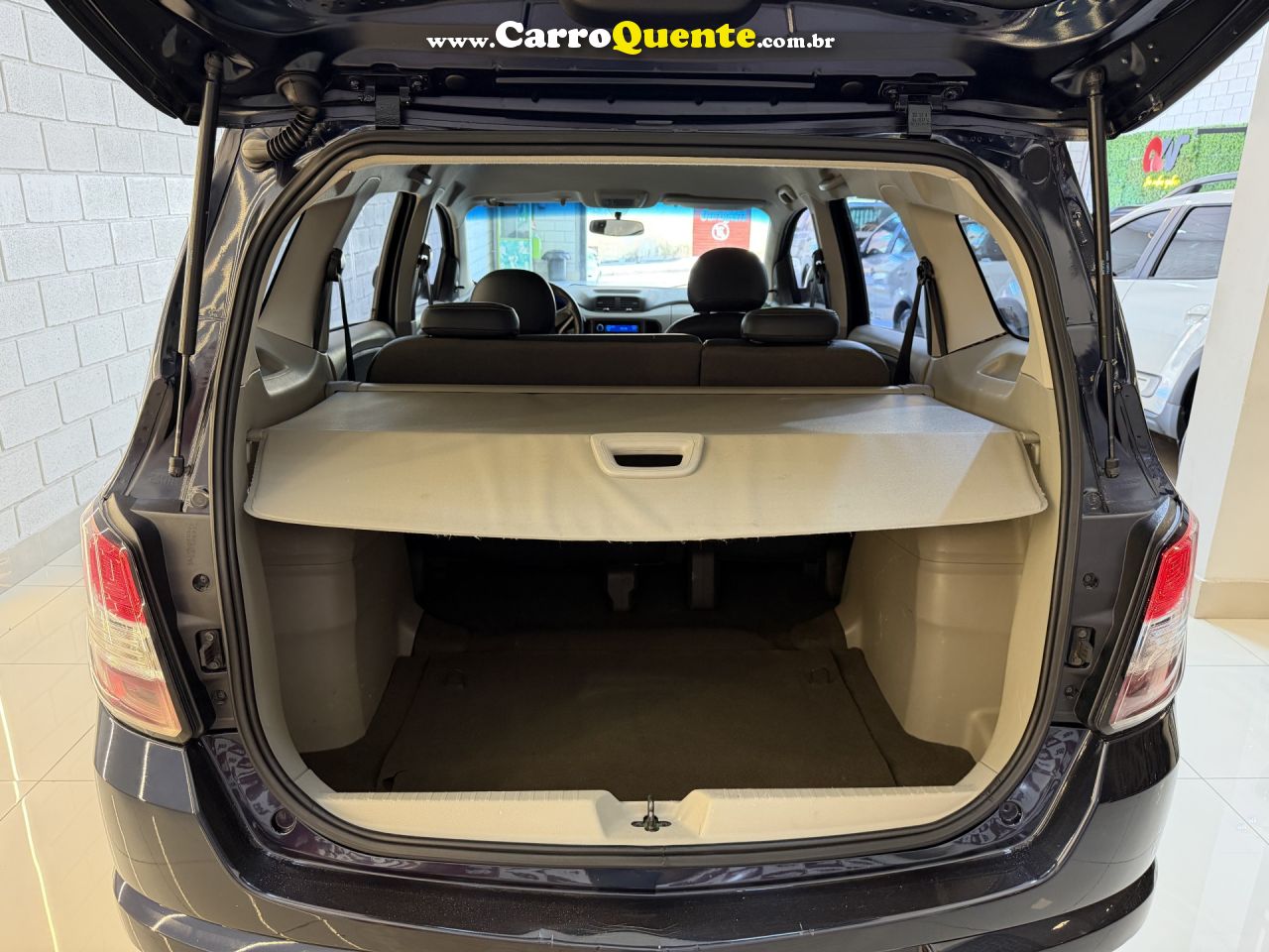 CHEVROLET   SPIN LT 1.8 8V ECONO.FLEX 5P AUT.   AZUL 2015 1.8 FLEX - Loja