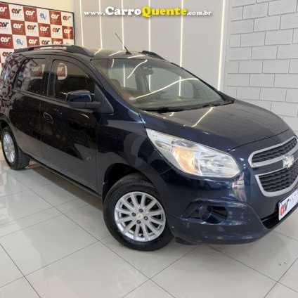 CHEVROLET   SPIN LT 1.8 8V ECONO.FLEX 5P AUT.   AZUL 2015 1.8 FLEX