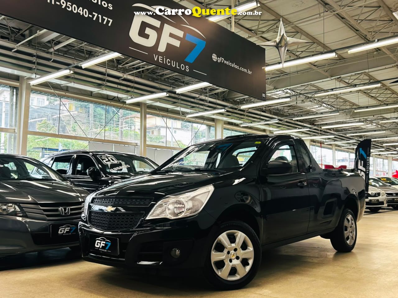CHEVROLET   MONTANA LS 1.4 ECONOFLEX 8V 2P   PRETO 2017 1.4 GASOLINA - Loja